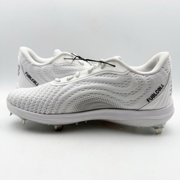 New Balance MENS 11.5 FuelCell 4040v7 Metal Cleats White Black Baseball NWOB main image 9